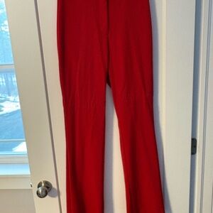 H&M Red Boot Cut Pants